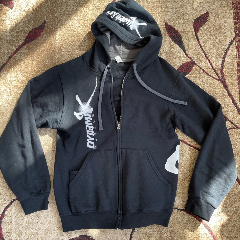Mens Official Dynamik Muscle Kai Greene Bodybuilding Hoodie size Small